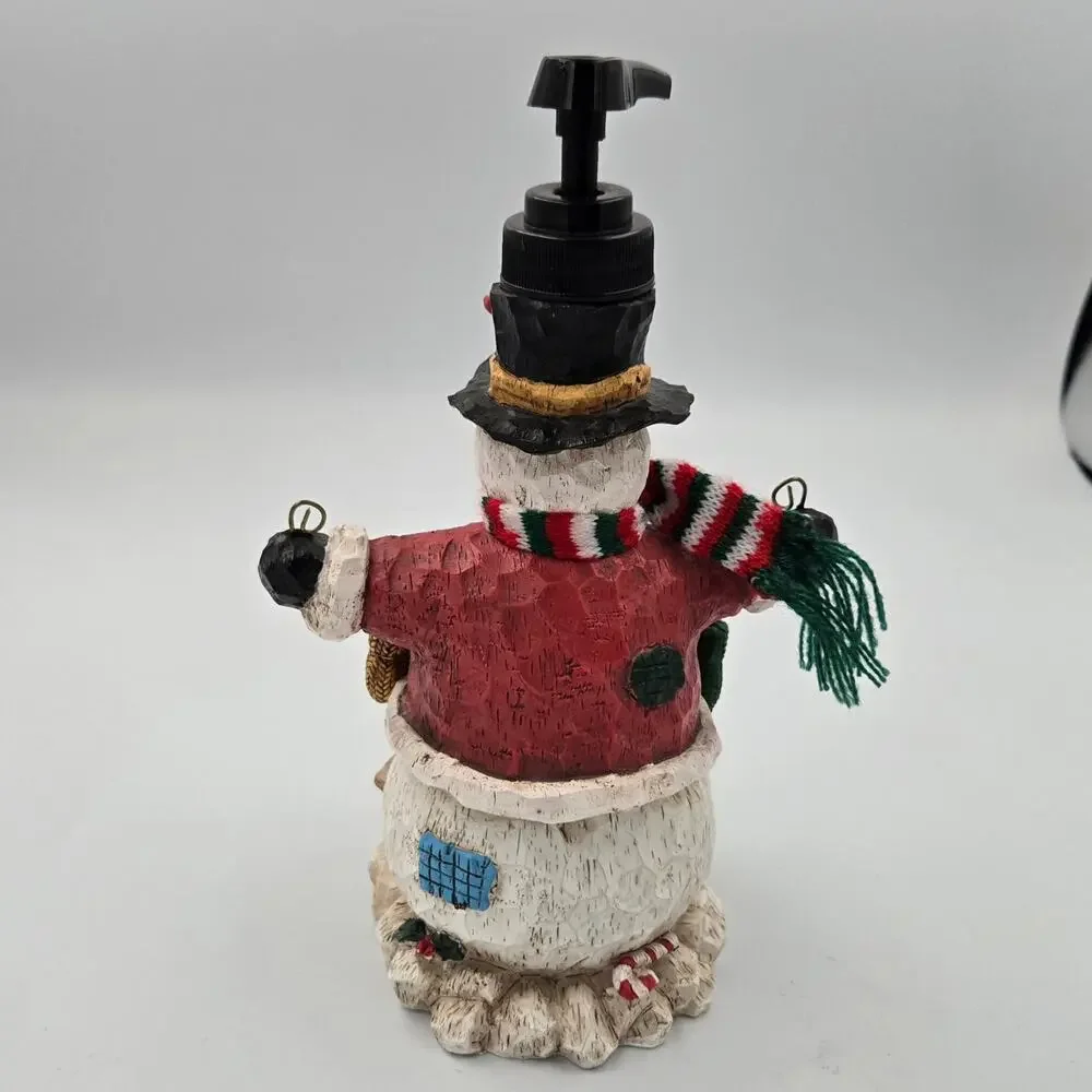 Noel in the Country Snowman Lotion or Soap Dispenser Christmas Winter